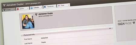 Social Networking with GizaPage